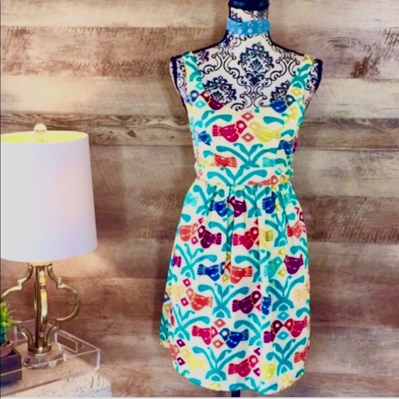 Anthropologie Judith March Bow Back Cutout Dress - Picture 5 of 5